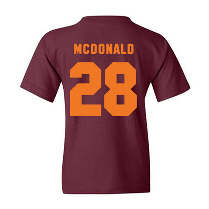Virginia Tech - NCAA Football : Knahlij Harrell - Classic Shersey Youth T-Shirt-3