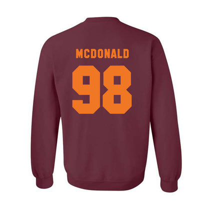 Virginia Tech - NCAA Football : Will Love - Classic Shersey Crewneck Sweatshirt-3