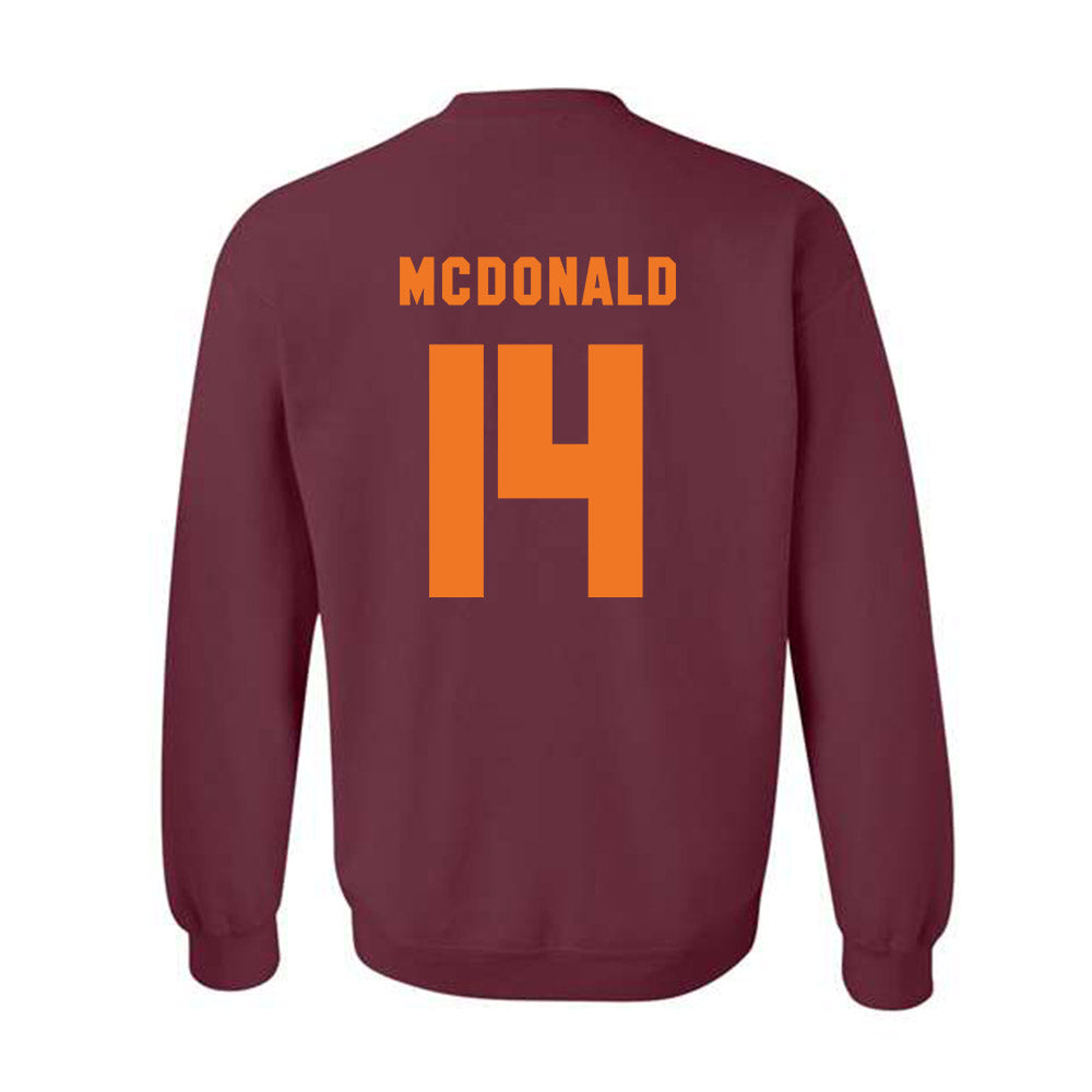 Virginia Tech - NCAA Football : Sheldon Robinson - Classic Shersey Crewneck Sweatshirt-3