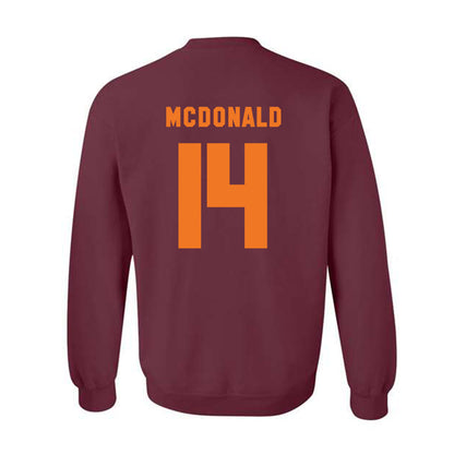 Virginia Tech - NCAA Football : Sheldon Robinson - Classic Shersey Crewneck Sweatshirt-3
