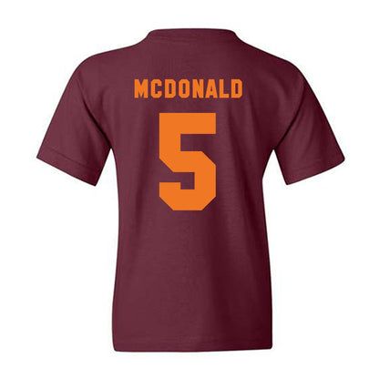 Virginia Tech - NCAA Football : Marlion Jackson - Classic Shersey Youth T-Shirt-3
