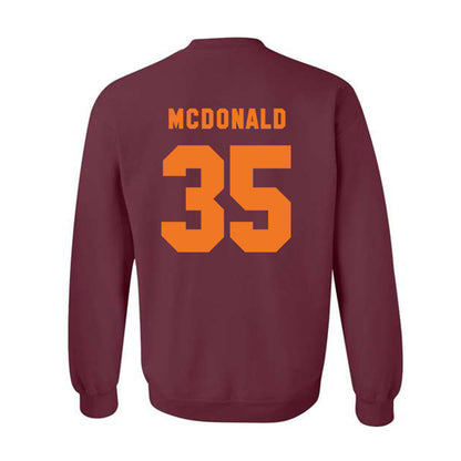 Virginia Tech - NCAA Football : John Buetow - Classic Shersey Crewneck Sweatshirt-3