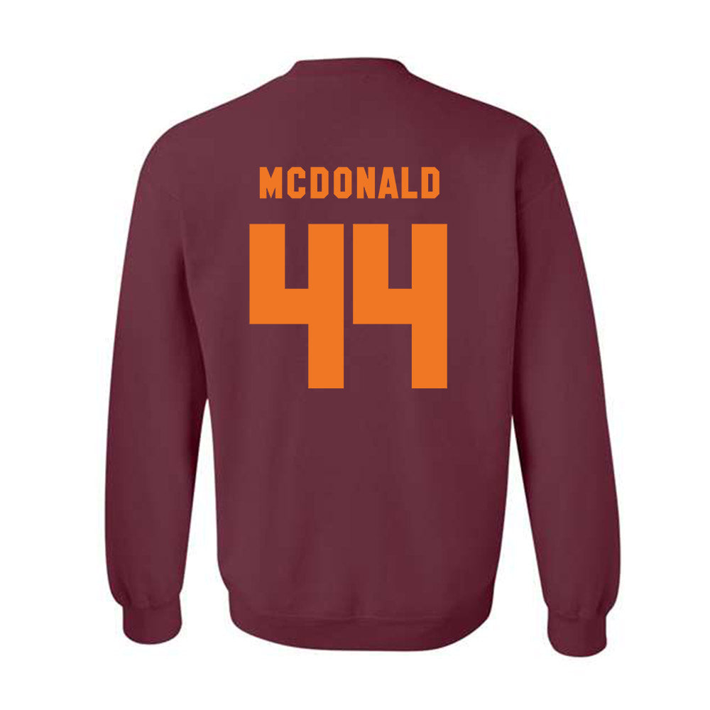 Virginia Tech - NCAA Football : Matt Henderson - Classic Shersey Crewneck Sweatshirt-3