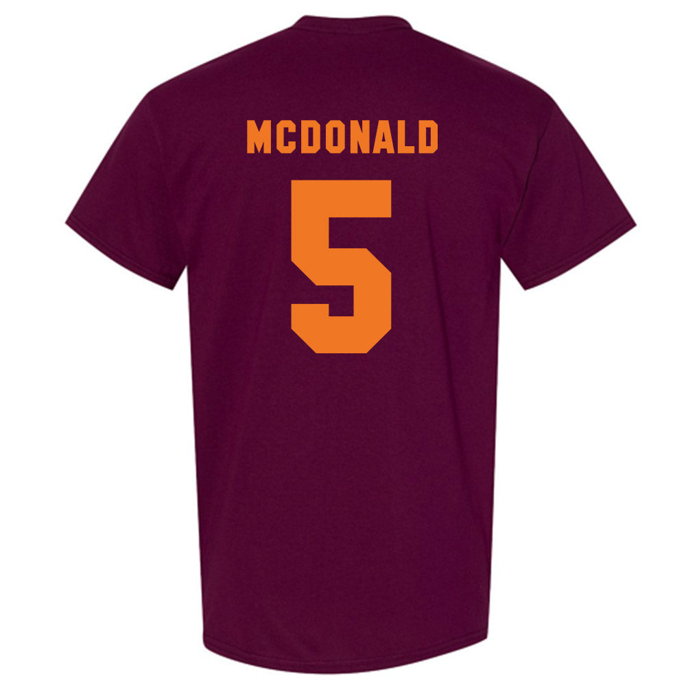 Virginia Tech - NCAA Football : Joshua Clarke - Classic Shersey T-Shirt-3