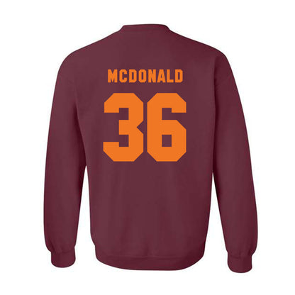 Virginia Tech - NCAA Football : Brody Jones - Classic Shersey Crewneck Sweatshirt-3