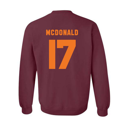 Virginia Tech - NCAA Football : Ethan Grunkemeyer - Classic Shersey Crewneck Sweatshirt-3
