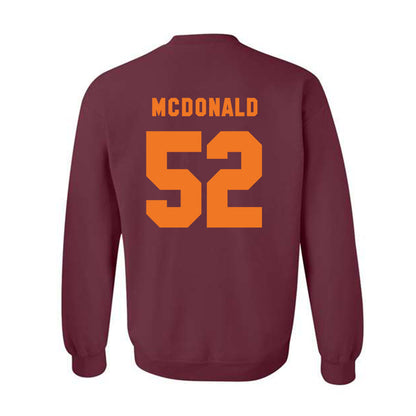 Virginia Tech - NCAA Football : Buddy Wegdam - Classic Shersey Crewneck Sweatshirt-3