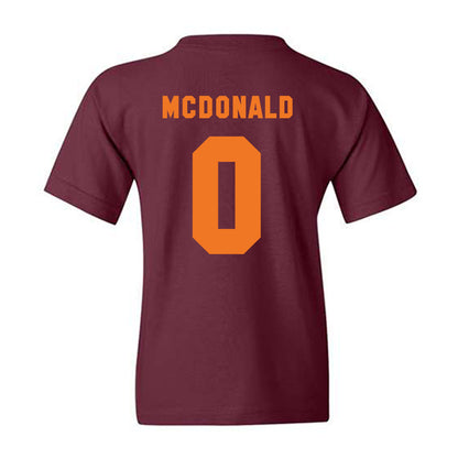 Virginia Tech - NCAA Football : Quentin Reddish - Classic Shersey Youth T-Shirt-3