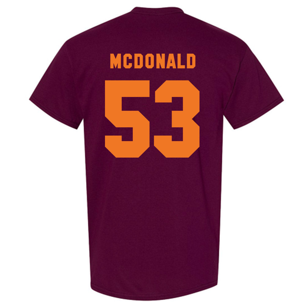 Virginia Tech - NCAA Football : Tommy Ricard - Classic Shersey T-Shirt-3