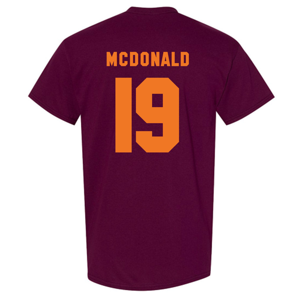 Virginia Tech - NCAA Football : Tyseer Denmark - Classic Shersey T-Shirt-3