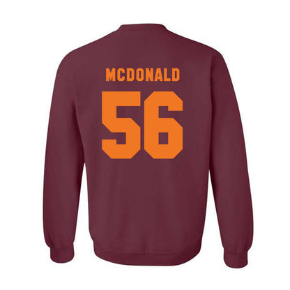 Virginia Tech - NCAA Football : Layth Ghannam - Classic Shersey Crewneck Sweatshirt-3