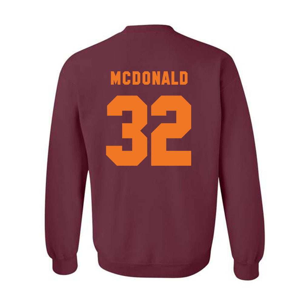 Virginia Tech - NCAA Football : Deric Dandy - Classic Shersey Crewneck Sweatshirt-3