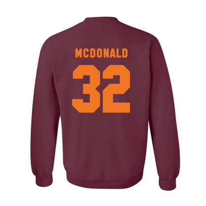Virginia Tech - NCAA Football : Deric Dandy - Classic Shersey Crewneck Sweatshirt-3