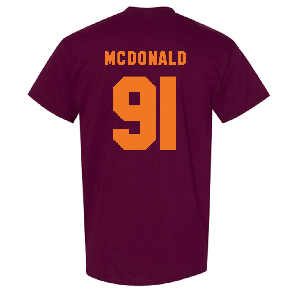 Virginia Tech - NCAA Football : Garrett Witherington - Classic Shersey T-Shirt-3