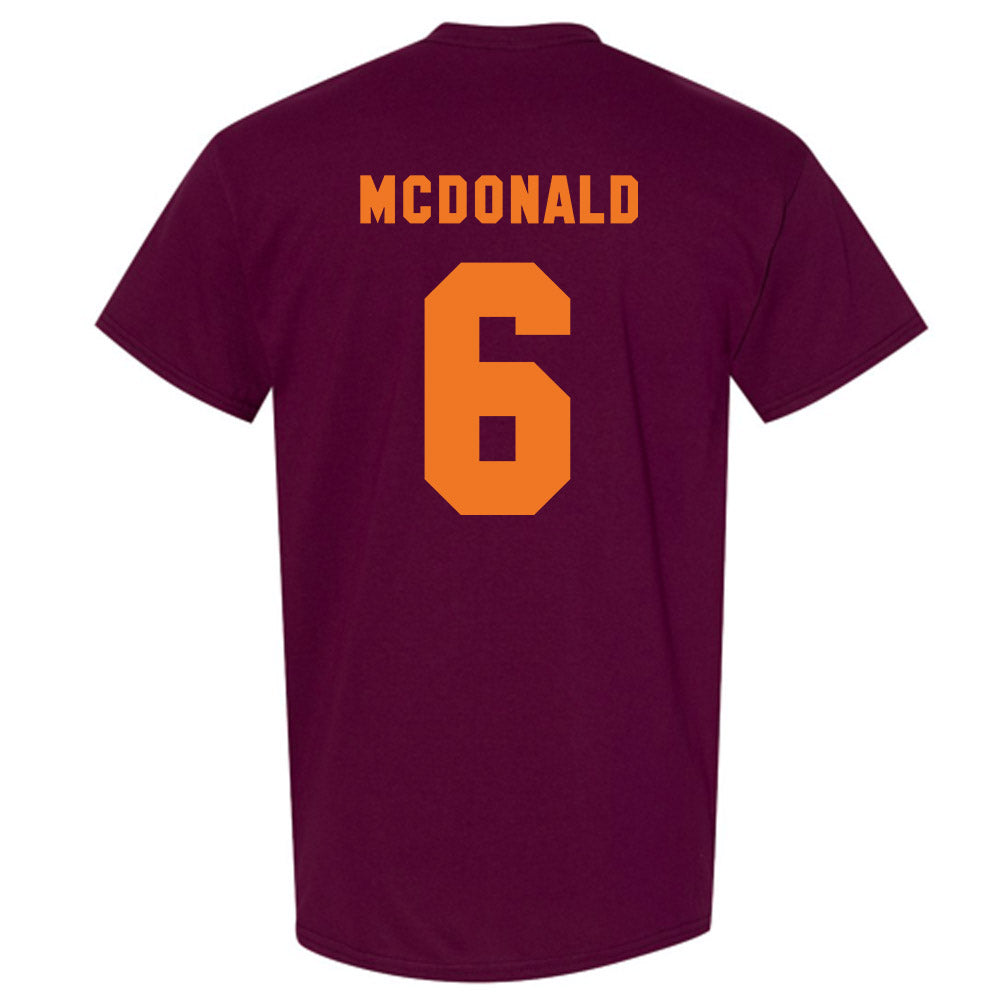 Virginia Tech - NCAA Football : Keylen Adams - Classic Shersey T-Shirt-3