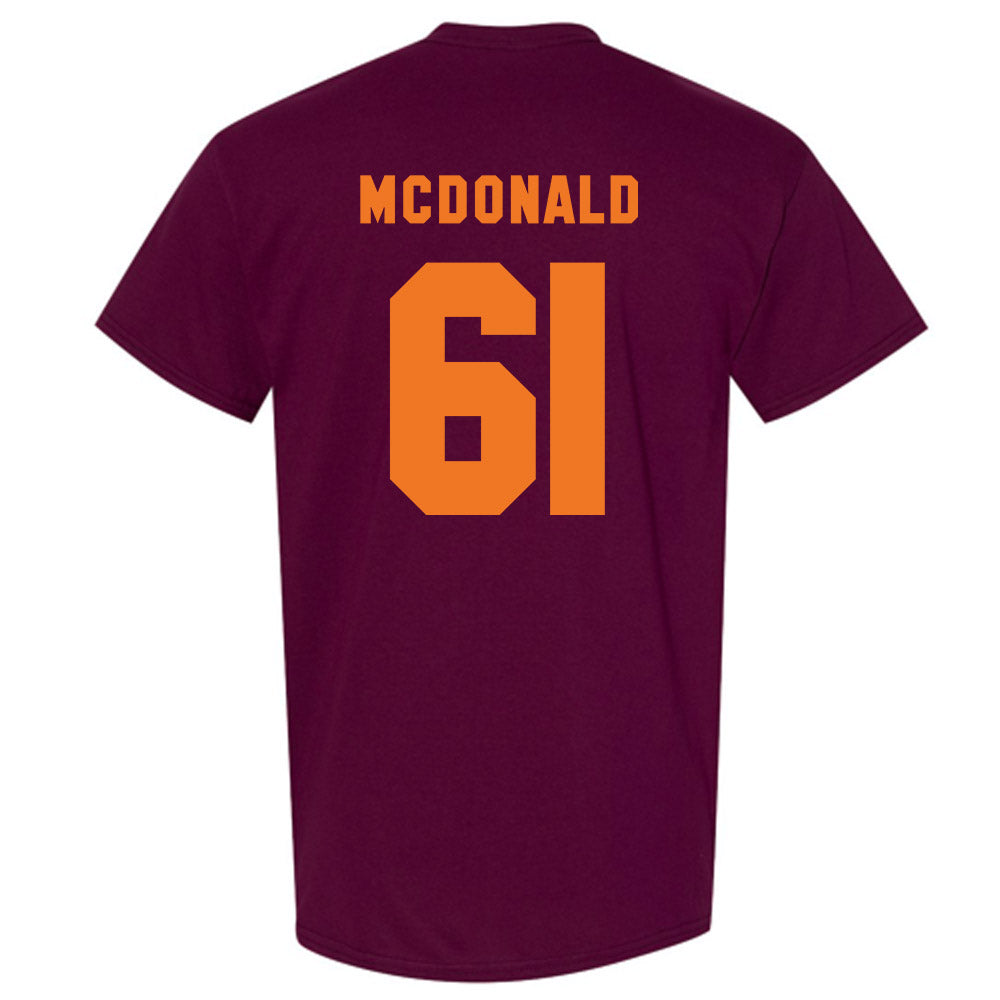Virginia Tech - NCAA Football : Justin Bell - Classic Shersey T-Shirt-3