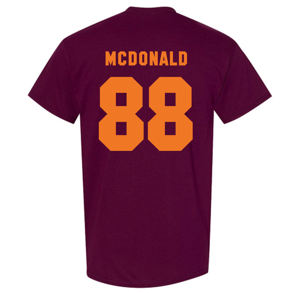Virginia Tech - NCAA Football : Christian Evans - Classic Shersey T-Shirt-3