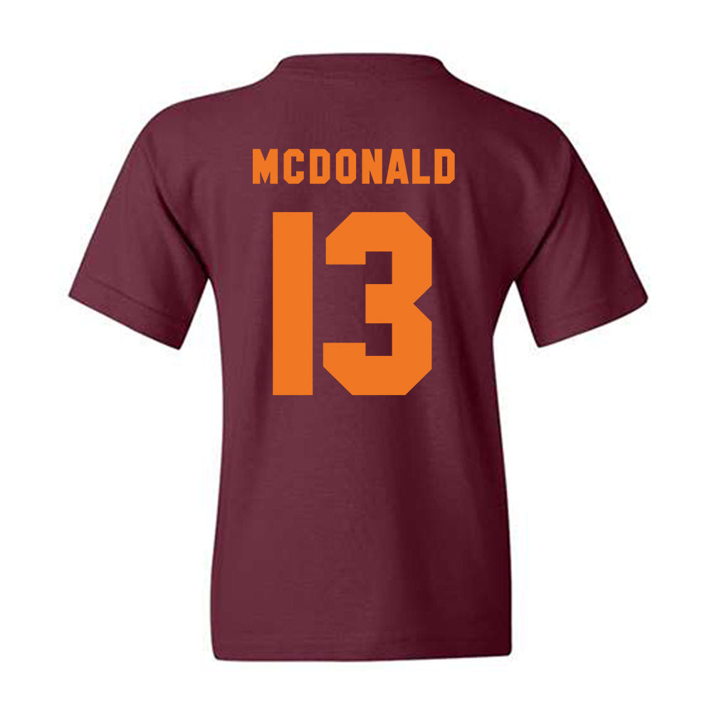 Virginia Tech - NCAA Football : Kemari Copeland - Classic Shersey Youth T-Shirt-3