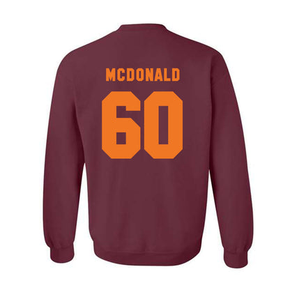 Virginia Tech - NCAA Football : Maddox Cochrane - Classic Shersey Crewneck Sweatshirt-3