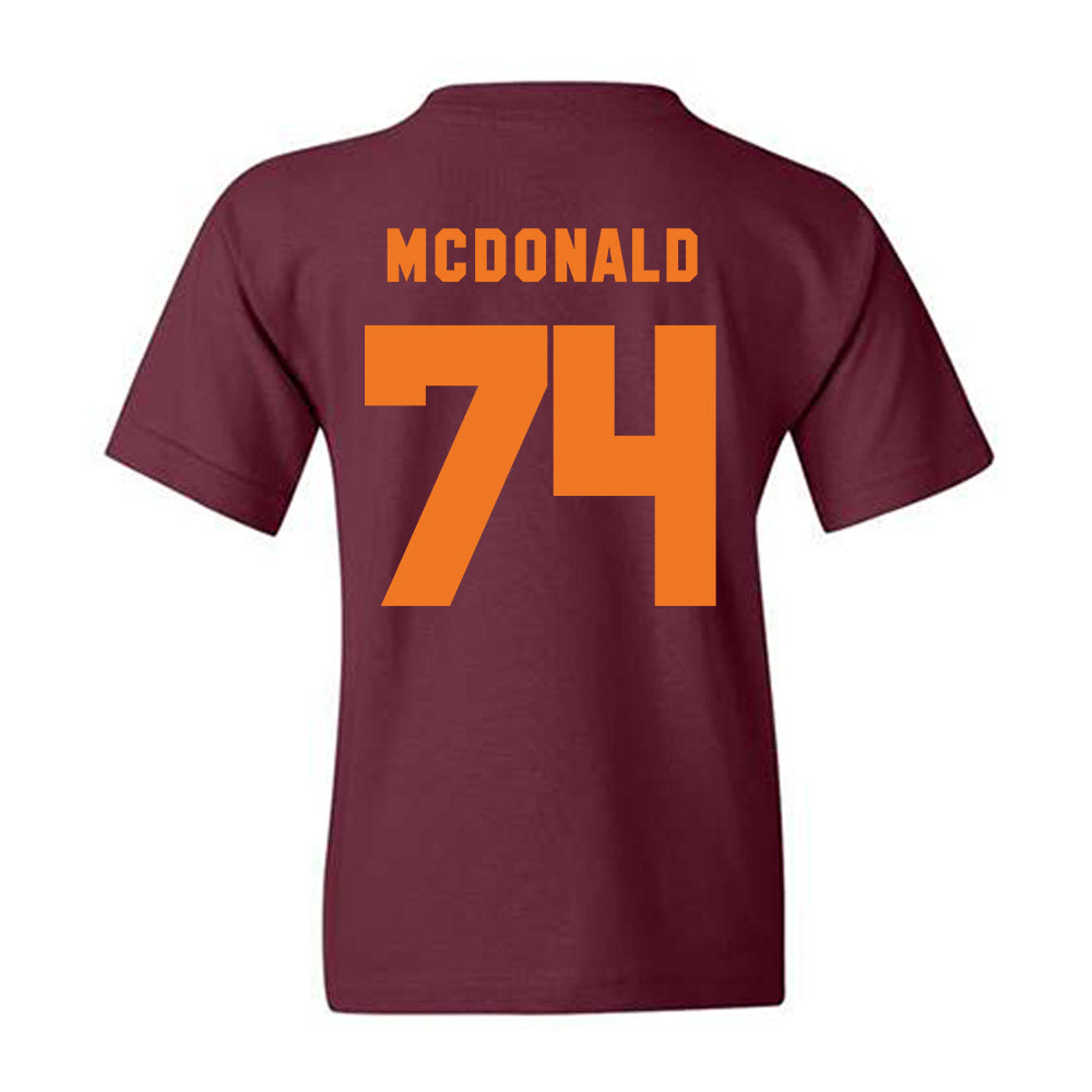 Virginia Tech - NCAA Football : Marlen Bright - Classic Shersey Youth T-Shirt-3