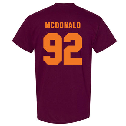 Virginia Tech - NCAA Football : Aiden Daugherty - Classic Shersey T-Shirt-3