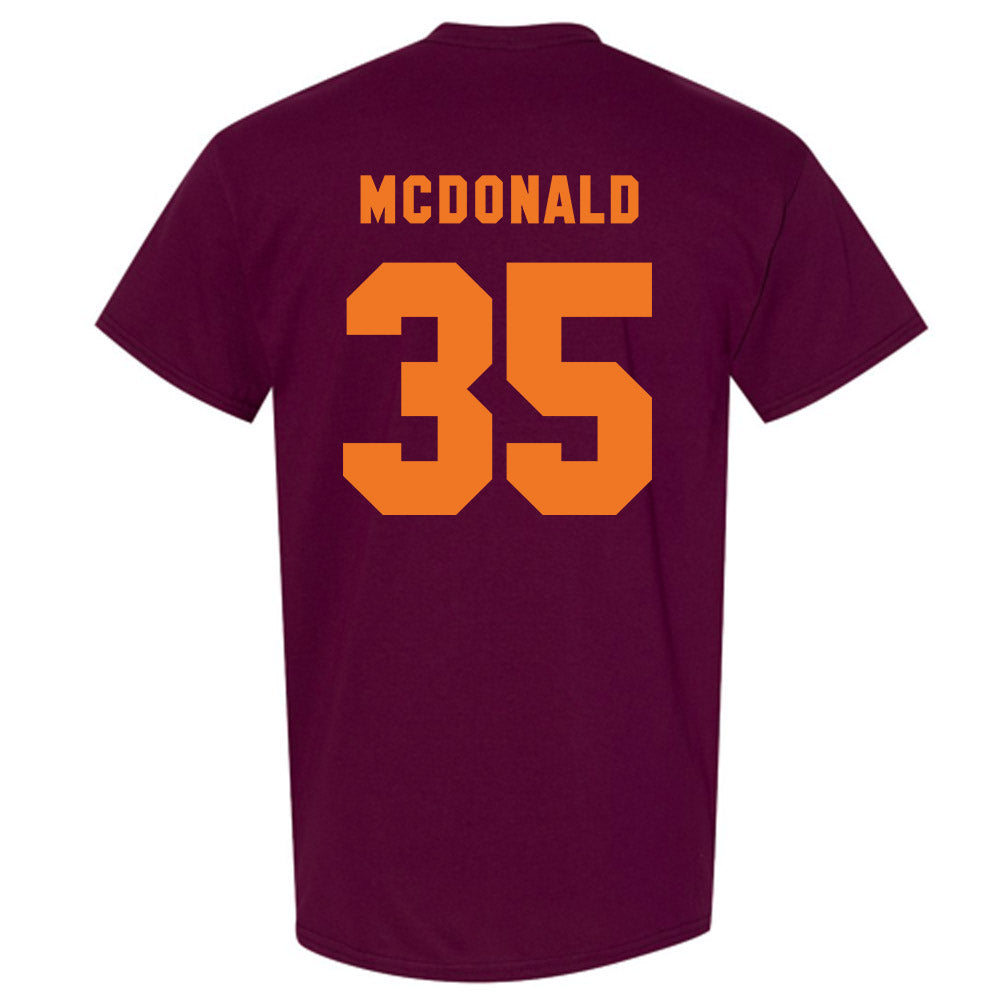 Virginia Tech - NCAA Football : John Buetow - Classic Shersey T-Shirt-3