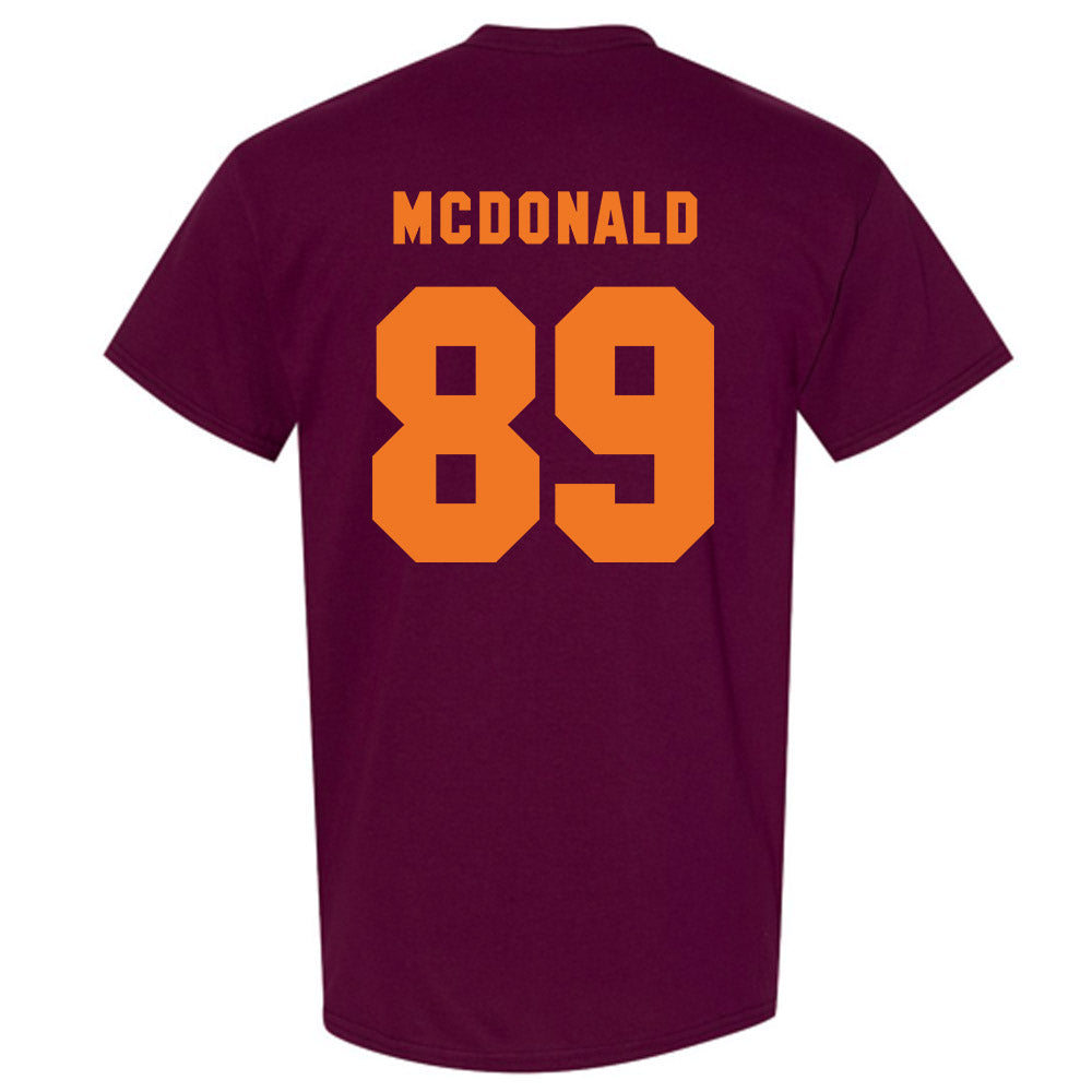 Virginia Tech - NCAA Football : Hudson Zell - Classic Shersey T-Shirt-3