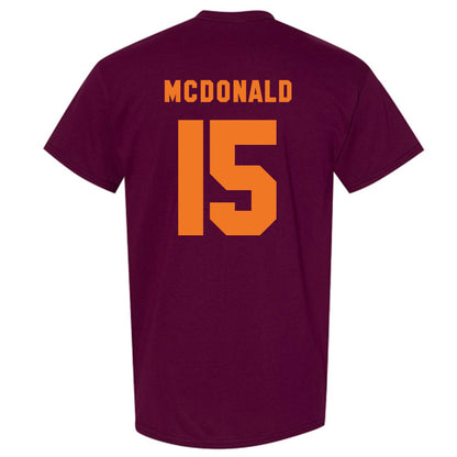 Virginia Tech - NCAA Football : Shamarius "Snook" Peterkin - Classic Shersey T-Shirt-3