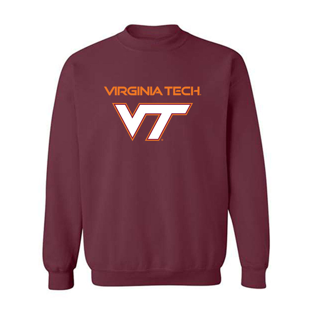 Virginia Tech - NCAA Football : Nathan Totten - Classic Shersey Crewneck Sweatshirt-1