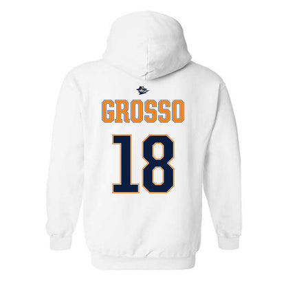 UTEP - NCAA Women's Soccer : Ava Grosso - Generic Shersey Hooded Sweatshirt-1
