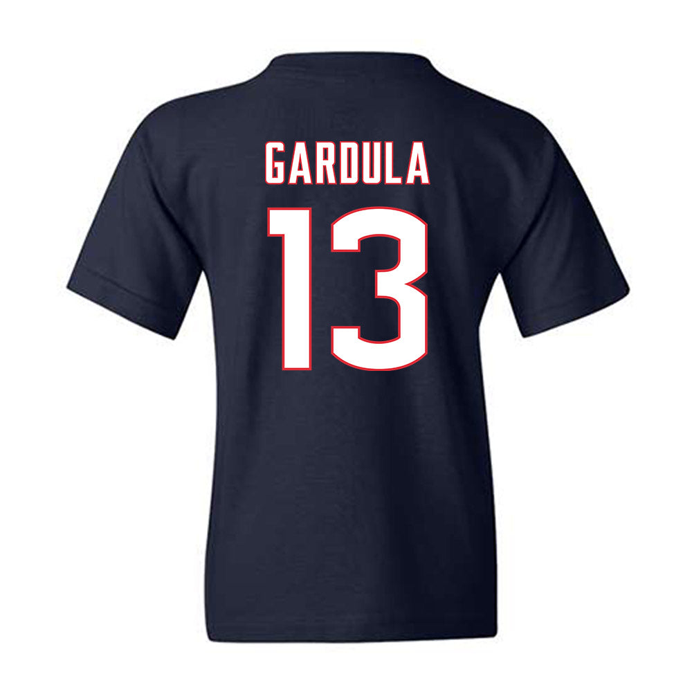UConn - NCAA Men's Ice Hockey : Ethan Gardula - Sports Shersey Youth T-Shirt-1