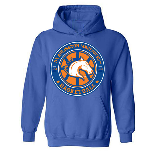 Texas Arlington - NCAA Men's Basketball : Amari Reed - Sports Shersey Hooded Sweatshirt-0