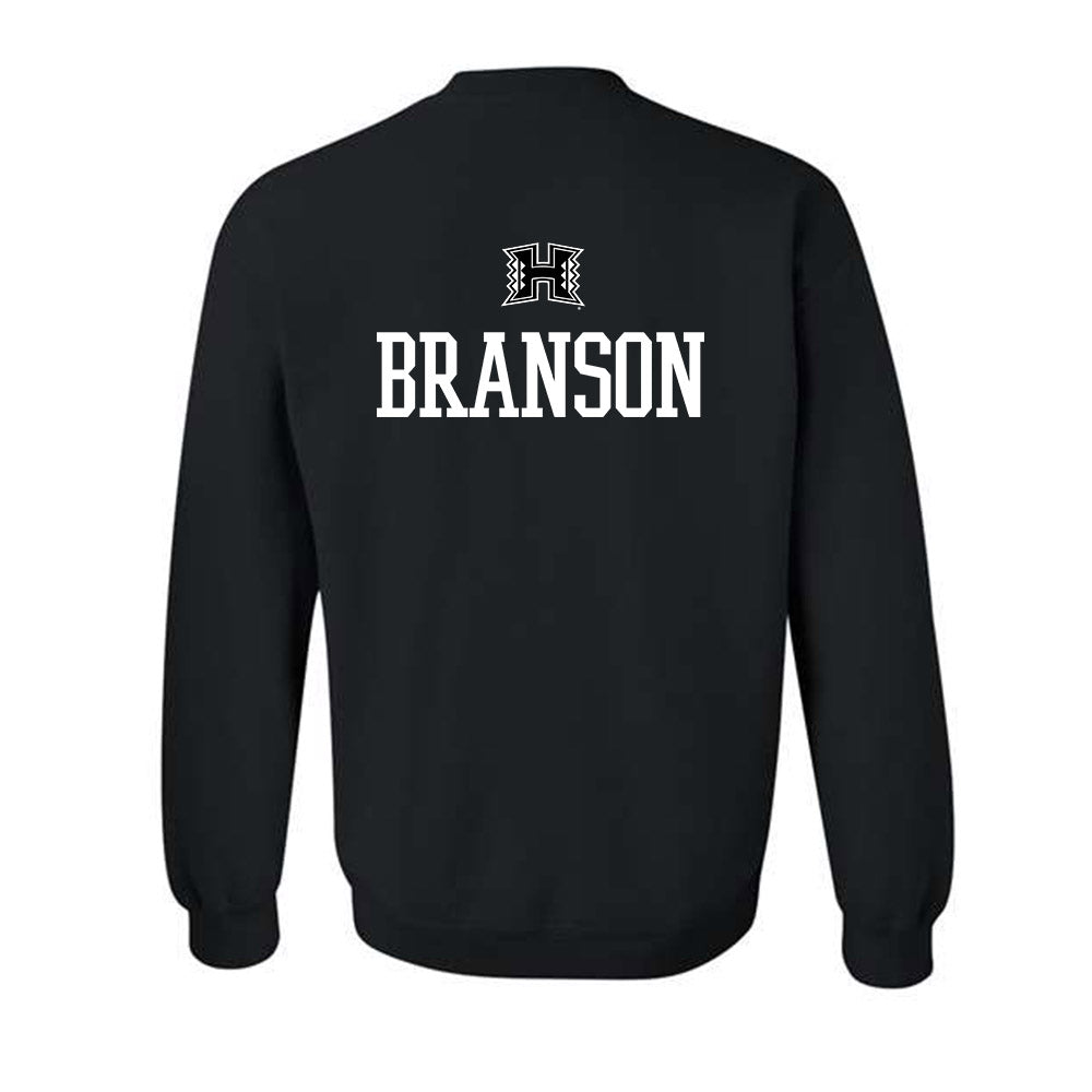 Hawaii - NCAA Men's Swimming & Diving : John Branson - Classic Shersey Crewneck Sweatshirt-1