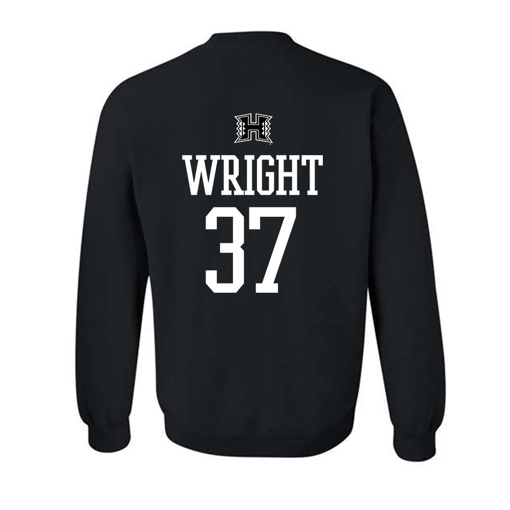 Hawaii - NCAA Baseball : Gabe Wright - Classic Shersey Crewneck Sweatshirt-1