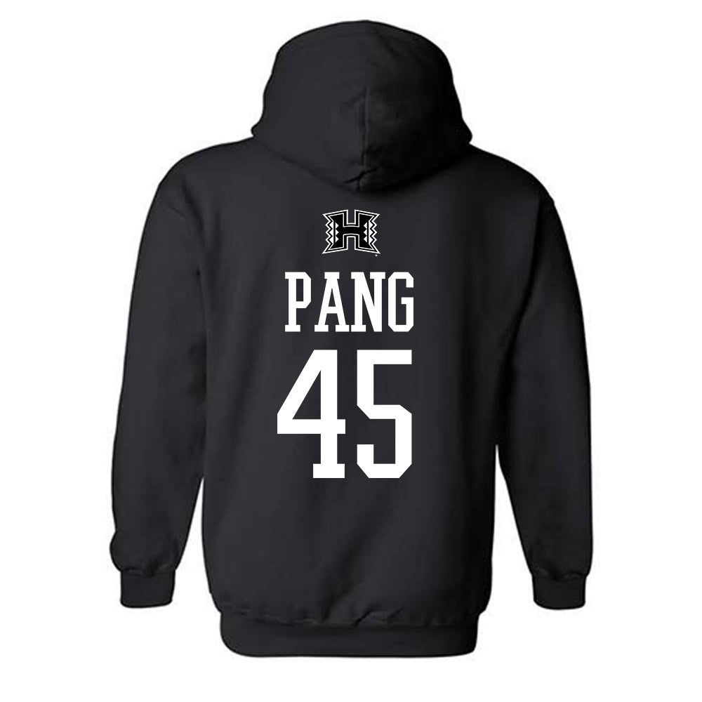 Hawaii - NCAA Football : Nick Pang - Classic Shersey Hooded Sweatshirt-1