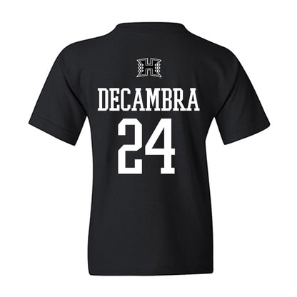 Hawaii - NCAA Football : Kodi DeCambra - Classic Shersey Youth T-Shirt-1