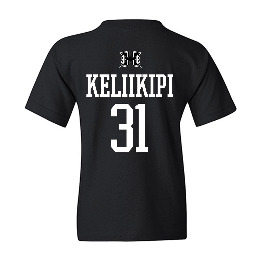 Hawaii - NCAA Football : Tryton Keliikipi - Classic Shersey Youth T-Shirt-1