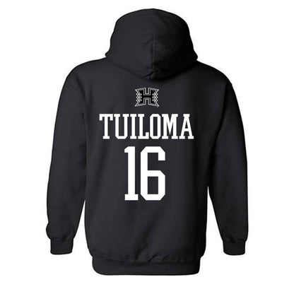 Hawaii - NCAA Softball : Kayara Tuiloma - Classic Shersey Hooded Sweatshirt-1