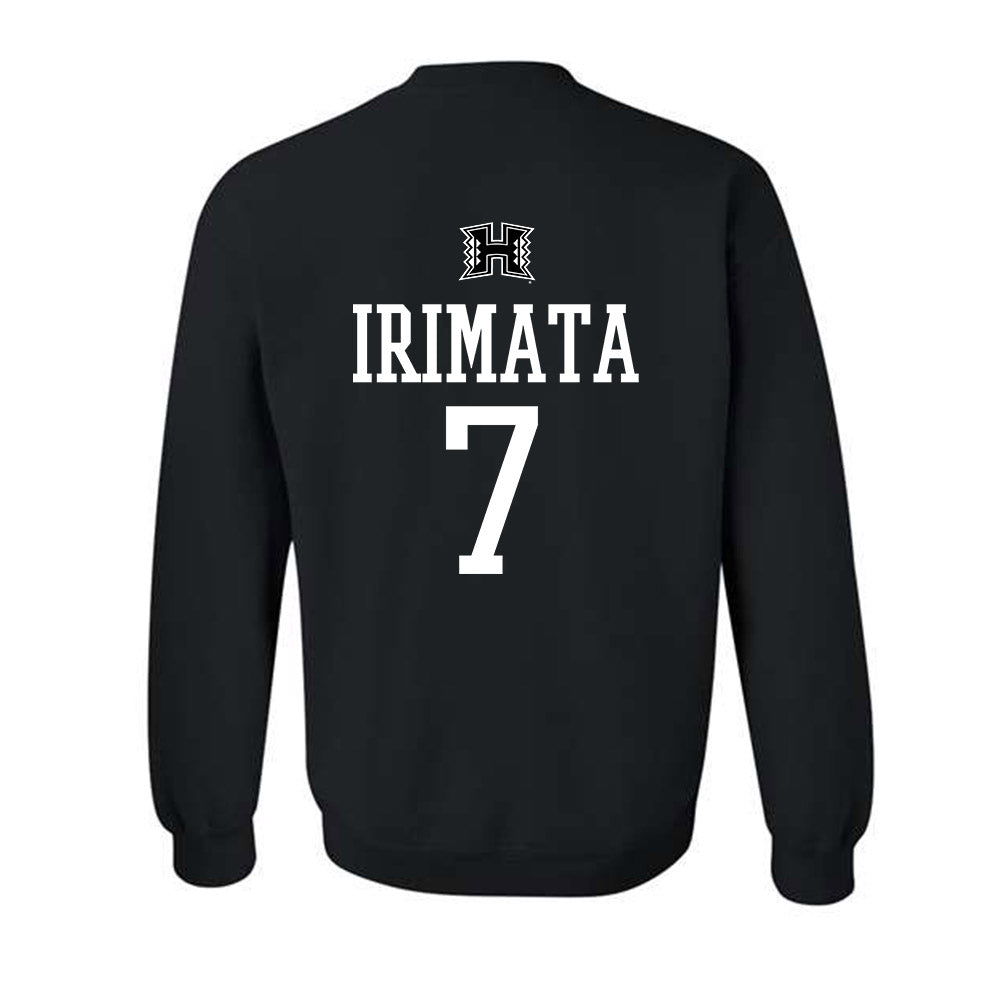 Hawaii - NCAA Softball : Taryn Irimata - Classic Shersey Crewneck Sweatshirt-1