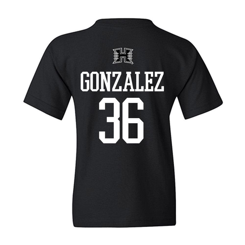 Hawaii - NCAA Baseball : Sebastian Gonzalez - Classic Shersey Youth T-Shirt-1