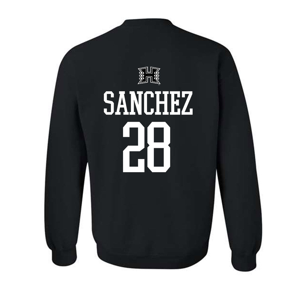 Hawaii - NCAA Baseball : Kamaehu Sanchez - Classic Shersey Crewneck Sweatshirt-1