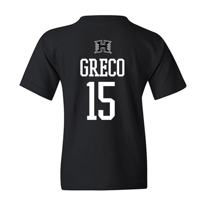 Hawaii - NCAA Baseball : Garrett Greco - Classic Shersey Youth T-Shirt-1