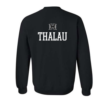 Hawaii - NCAA Men's Swimming & Diving : Tom Thalau - Classic Shersey Crewneck Sweatshirt-1