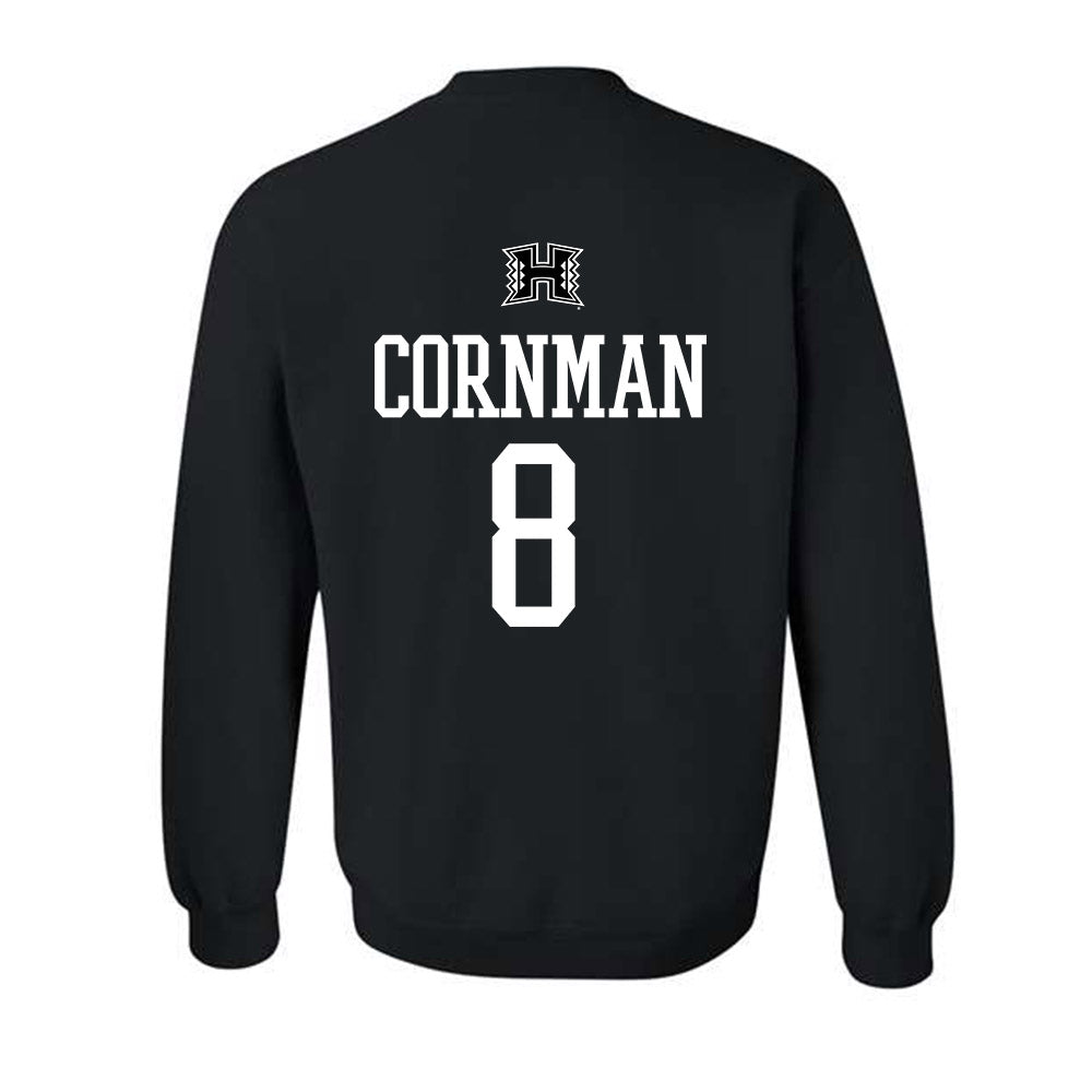 Hawaii - NCAA Beach Volleyball : Kiera Cornman - Classic Shersey Crewneck Sweatshirt-1