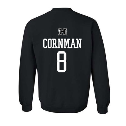 Hawaii - NCAA Beach Volleyball : Kiera Cornman - Classic Shersey Crewneck Sweatshirt-1