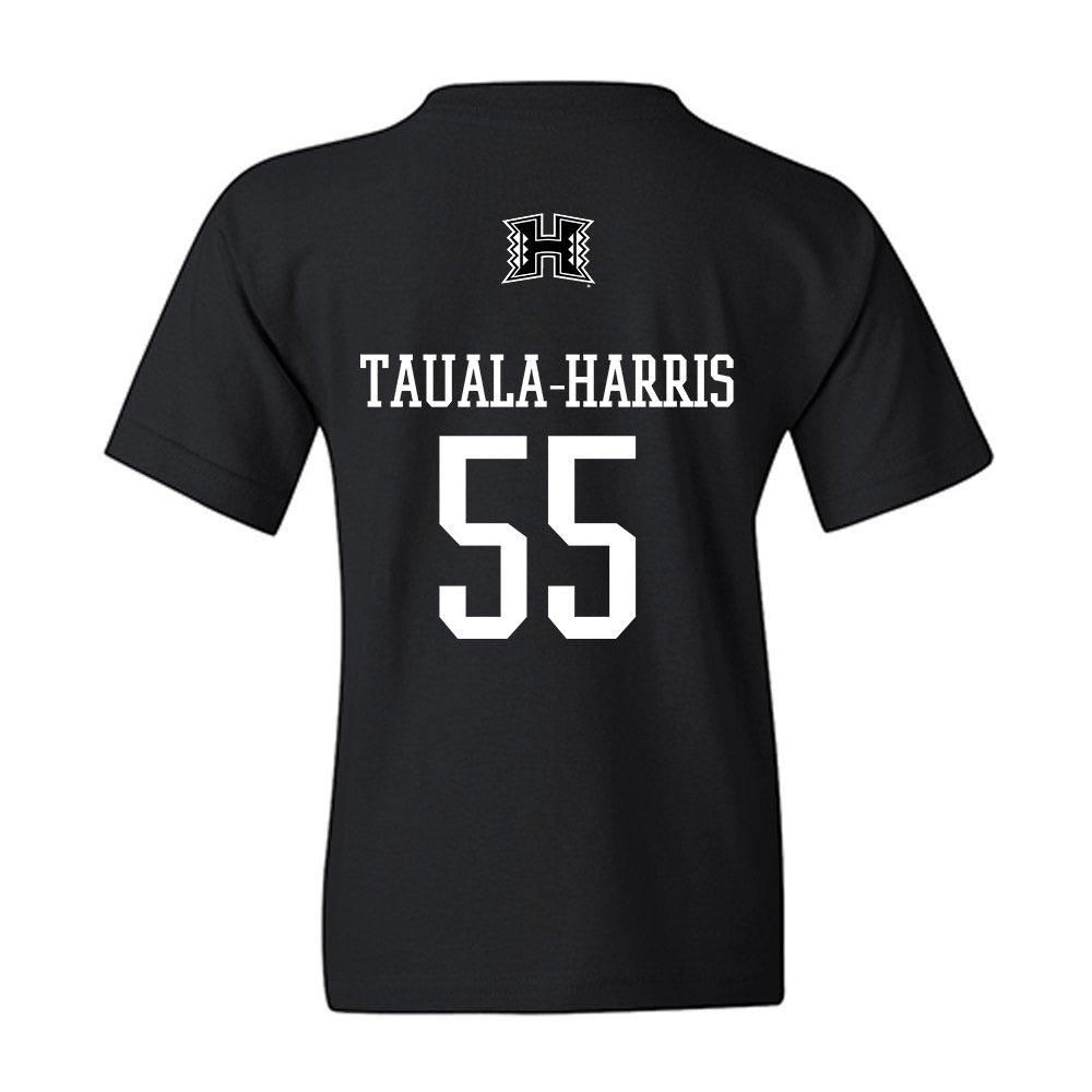 Hawaii - NCAA Football : Jay Tauala-Harris - Classic Shersey Youth T-Shirt-1