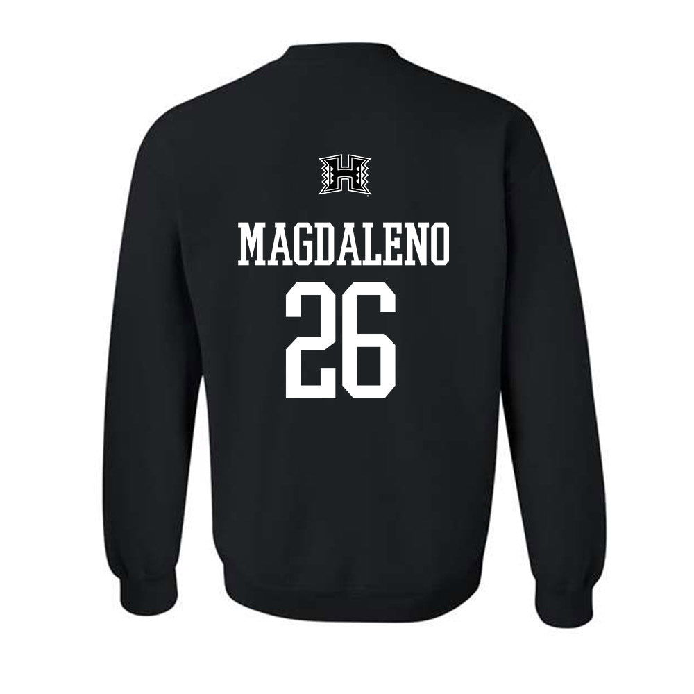 Hawaii - NCAA Baseball : Isaiah Magdaleno - Classic Shersey Crewneck Sweatshirt-1