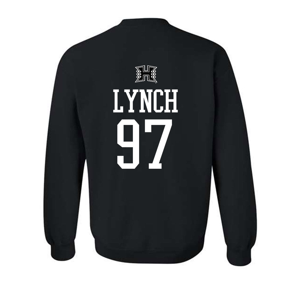 Hawaii - NCAA Football : Jordan Lynch - Classic Shersey Crewneck Sweatshirt-1