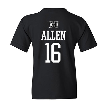 Hawaii - NCAA Football : Zion Allen - Classic Shersey Youth T-Shirt-1