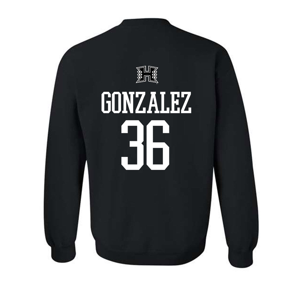 Hawaii - NCAA Baseball : Sebastian Gonzalez - Classic Shersey Crewneck Sweatshirt-1